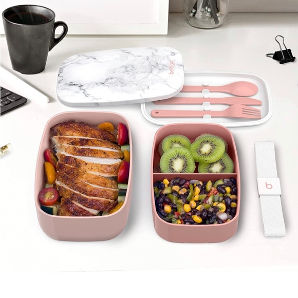 Our Place Other - Bento Stackable lunchbox, Our Place, marble